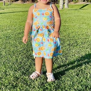 π KIDS FRUIT PRINT DRESS βοΈ